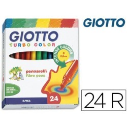 Retolador Giotto Turbo Color Estoig 24u.