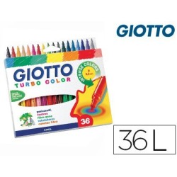 Estuche rotulador Giotto Turbo 36u.