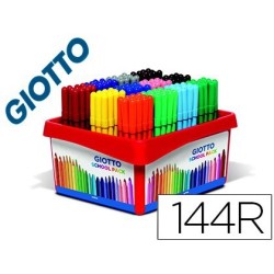 Rotulador Giotto Turbo SchoolPack 12x12 colores 144u.