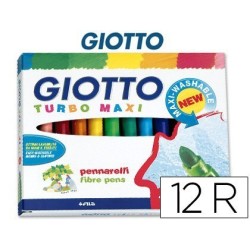 Retolador Giotto Turbo Maxi Color Estoig 12u. 12u.