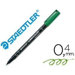 Retolador Staedtler 313-S verd ø0,4mm.