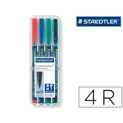 Rotulador Staedtler 317-M Estuche 4u.