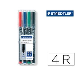 Rotulador Staedtler 318-F Estuche 4u.