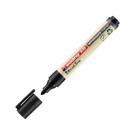 Retolador pissarra blanca Edding 28 EcoLine negre