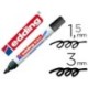 Retolador pizarra blanca Edding 660 Negre