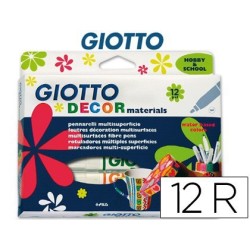 Giotto Decor Materiales 12u.