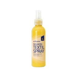 Spray pintura textil La Pajarita Fashion 100ml llimona