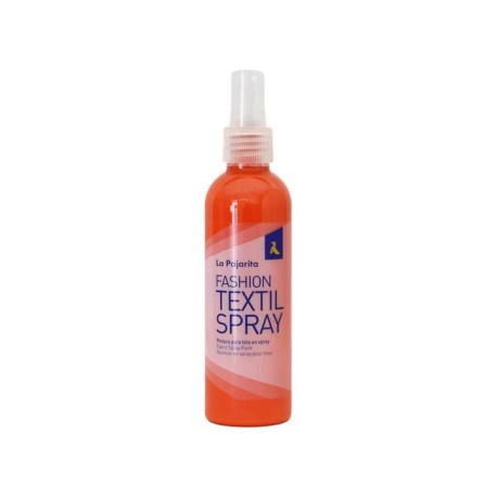 Spray pintura textil La Pajarita Fashion 100ml groc