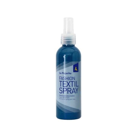 Spray pintura textil La Pajarita Fashion 100ml blau carib