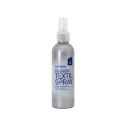 Spray pintura textil La Pajarita Fashion 100ml plata