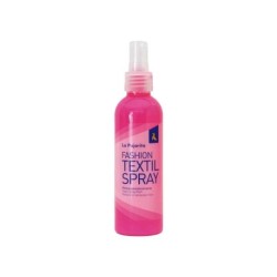 Spray pintura textil La Pajarita Fashion 100ml rosa fluor