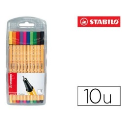 Retolador Stabilo Point 88 Estuche 10u.