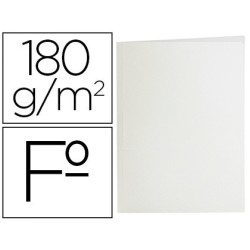 Subcarpeta foli blanc 180g. 50u.