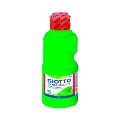 Tempera Giotto Fluo 250ml. Verd