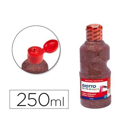 Tempera Giotto Purpurina 250ml. Bronze