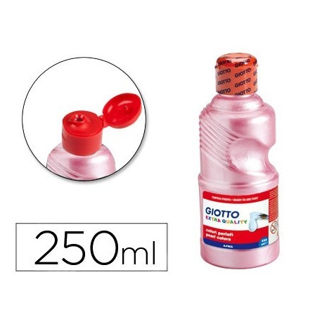 Tempera Giotto Perlada 250ml. Magenta