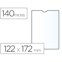 Funda portadocumentos Esselte PVC 122x172mm. 100u.