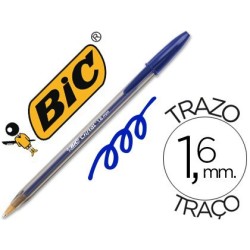 Bolígrafo Bic Cristal Large Azul