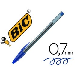 Boligrafo BIC cristal ultrafine azul