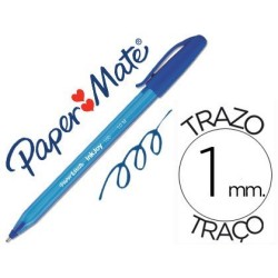 Bolígrafo PaperMate Inkjoy 100 azul