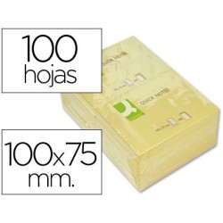 Bloc de notes adhesives posar i treure 75x100mm