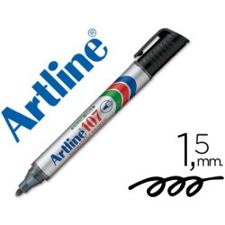 Retolador permanent Artline 107 negre