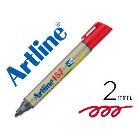 Rotulador pizarra Artline EK-157 rojo