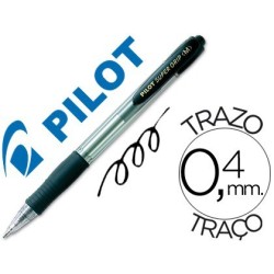 Bolígraf Pilot Supergrip Negre