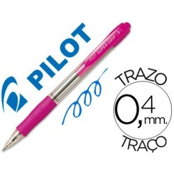 Bolígraf Pilot Supergrip Rosa