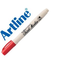 Retolador ArtLine Supreme Brush vermell