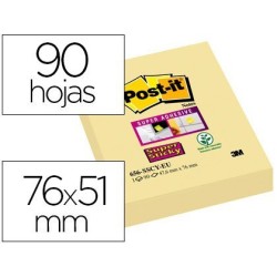 Post-it super sticky grogues 47,6x76mm.