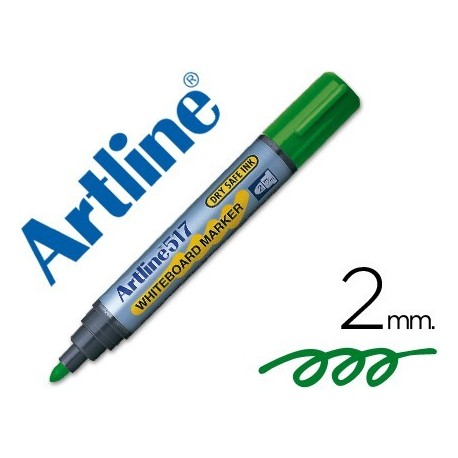 Retolador Artline pissarra EK-517 verd