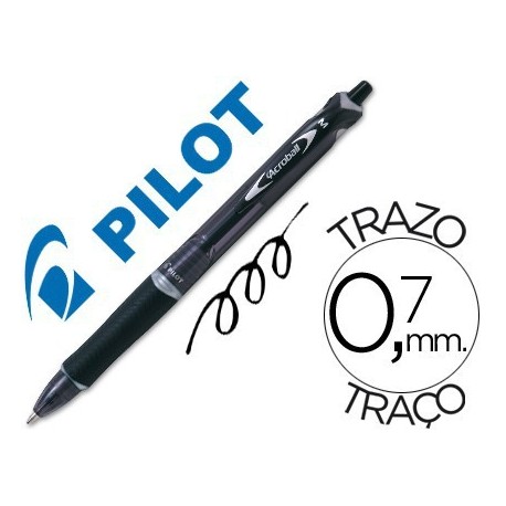 Bolígraf Pilot Acroball negre