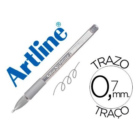 Bolígraf Artline Softline 1900 plata