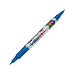 Retolador permanent Artline EK-041T doble punta blau