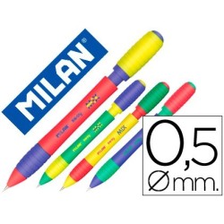 Portaminas Milan sway mix 0,5mm con goma