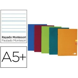 Llibreta scriptus A5 més 48 fulls ratllat Montessori 3,5 mm marge