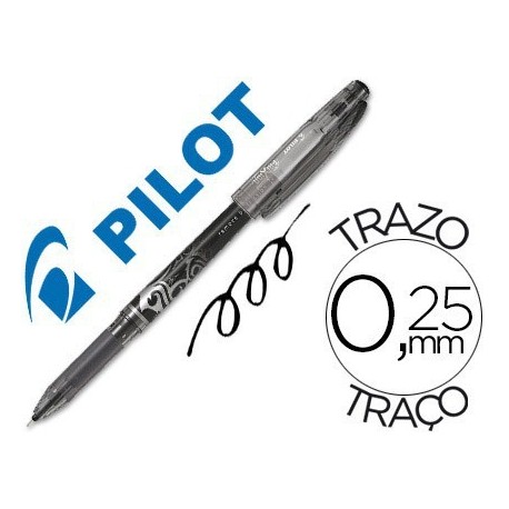 Bolígraf Pilot tinta esborrable Frixion Point negre