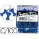 Push pins blau -100u.