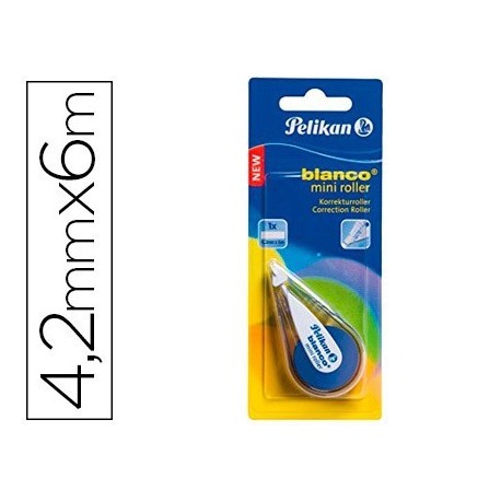 Cinta correctora mini Pelikan 4,2mmx6m