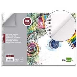 Bloc dibuix artístic Liderpapel foli 20h. 180g