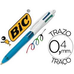 Bolígraf Bic 4 Colours grip ergonomic