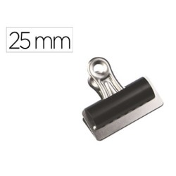 Pinza metalica pala fija 25mm 10u.