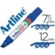 Rotulador permanente Artline 100 azul