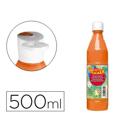 Témpera Jovi Basic nº506 500ml. naranja