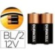 Pila Duracell alcalina security per comandament 12v blíster 2u.