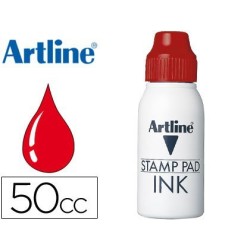 Tinta tampó Artline vermella 50cc