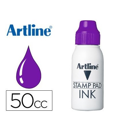 Tinta tampó Artline violeta 50cc