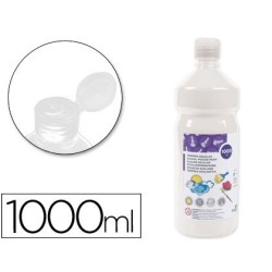 Témpera Liderpapel Basic 1000ml. blanco