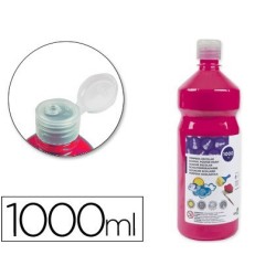 Témpera Liderpapel Basic 1000ml. fucsia